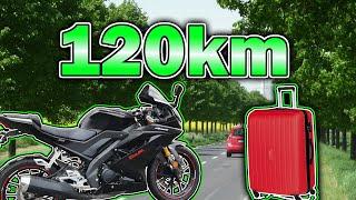 120km Tourentest mit meiner Yamaha YZF-R 125