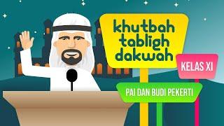 MATERI PAI  KHUTBAH TABLIGH DAN DAKWAH