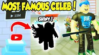 I GOT THE MOST FAMOUS CELEBRITY IN THE FAME SIMULATOR UPDATE Roblox