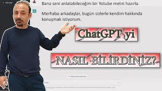 ChatGP Kendisini Nasıl Tanımlıyor?