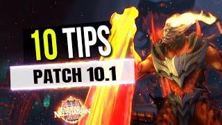 10 Useful TIPS for Patch 10.1 - Things You Need To Know  WoW Dragonflight LazyBeast