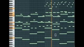 Make emotional type melodic chords in FL Studio #midi #flstudio #musicproducer