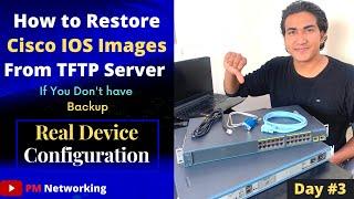Day-3  How to Upgrade Cisco IOS Image From TFTP Server  Cisco IOS installation Real Device router