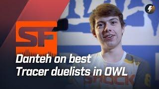 SF Shock DPS Danteh on best OWL Tracer duelists and benefits of scrimming NYXL