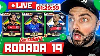  LIVE CARTOLA FC RODADA #19 - OS 3 MELHORES DA POSIÇÃO LÁ ELE 
