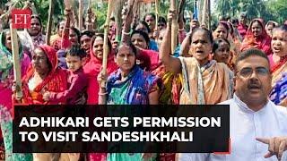 Sandeshkhali case Calcutta HC allows BJP leader Suvendu Adhikari to meet the victims on Feb 20