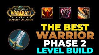 The BEST Warrior LEVELING Guide & Build Season of Discovery Phase 2 - World of Warcraft