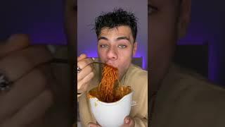 Korean Fire Noodles Challenge RamiZeinn