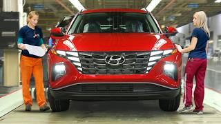 Hyundai Tucson Assembly2024 Factory tour inside Czechia plant – How its made? {Manufacturing}