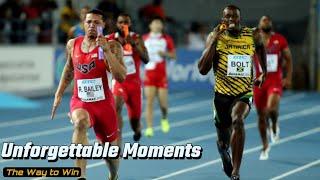 4x100 USA vs Jamaica Epic Battle  World Relays 2015