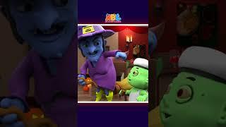 Five Zombies Cooking At A Party V1 ‍️ #shorts #kidssong #halloween