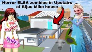 رعب الست زومبي هنا Bijuu Mike Horror ELSA zombies in Upstairs of Bijuu Mike house in SAKURA SCHOOL