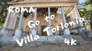 【4K 60fps Italia】Roma Trip Villa Torlonia