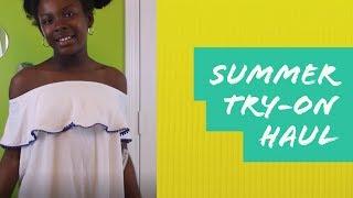 Summer Try -On Haul  Tween Clothing  Crazy 8 Childrens Place & More