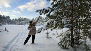 Зимняя прогулка. Снежный человек. 4 января 2023