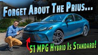2025 Toyota Camry Review  Toyotas Finally Gone All-In On High MPG Hybrid Tech