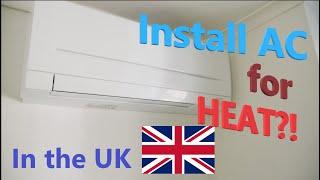 Air conditioning in an ordinary British house? 4K HEAT PUMP