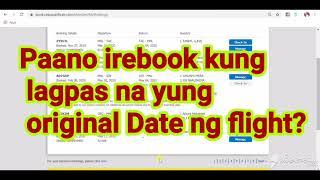 Lagpas na ang flight? CEBUPACIFIC REBOOKING