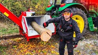  FREE 14m³ of FIREWOOD per hour with High-Powered Wood Chipper