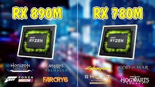 Rx 890m vs Rx 780m Test Game