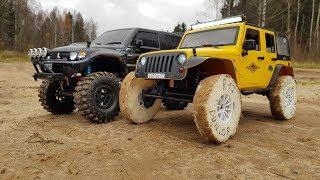 Шины из ПЕНЫ против обычных ... Жесткий гряземес и бездорожье. OFFroad 4x4