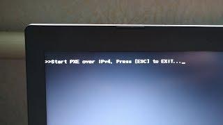 Start PXE over IPv6 Press ESC to EXIT Lenovo IdeaPad 330 15ICH отключение параметра