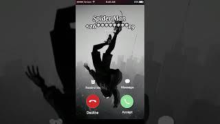 black Spider-man call me Spider Man ringtone....#spiderman