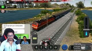 Indian Train Simulator Mobile Game Telugu Subscribe Guys