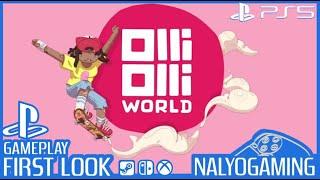 OLLIOLLI WORLD PS5 Gameplay First Look