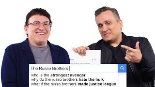 The Russo Brothers Answer the Webs Most Searched Questions  WIRED