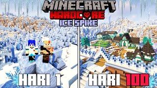 100 Hari di Minecraft Hardcore Ice Spike Only