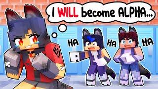 Becoming the ALPHA at WOLF SCHOOL in Minecraft