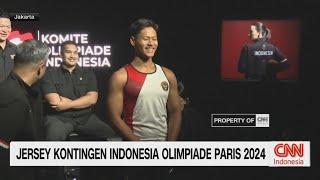 Ini Jersey Kontingen Indonesia Olimpiade Paris 2024