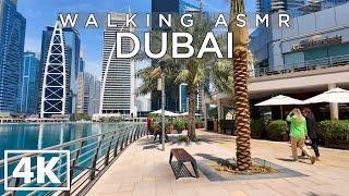 DUBAI 4k Relaxing Walk in Dubai JLT - ASMR