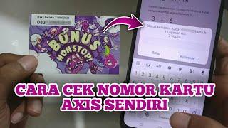 Cara Cek Nomor Axis Terbaru