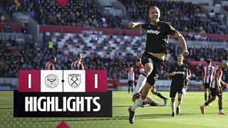 Brentford 1-1 West Ham  Premier League Highlights