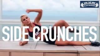 Tatiana Ussa Girardi - Fitness Model - Abs Leg Butt Glute Exercises for a Crossfit Workouts