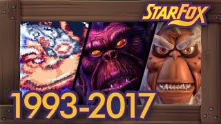 Evolution of Andross Battles in Star Fox Games 1993–2017