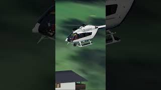 Takeoff H145 X-Plane 12 BK117D2 #shorts  #xplane12 #gaming #bk117 #helicopter #airbus