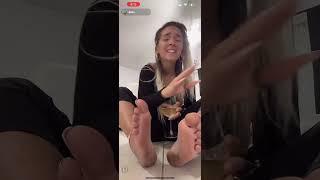 Blonde Dirty Soles  TikTok Live FeetSoles