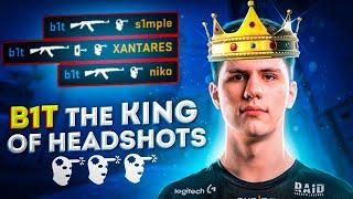 B1T - THE KING OF HEADSHOTS. NAVI B1T CSGO MONTAGE HIGHLIGHTS