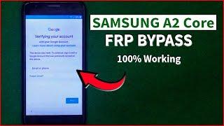 Samsung A2 Core Frp Bypass Samsung SM-A260G Frp Bypass 100% working