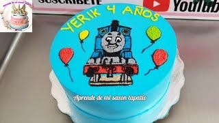 pastel de Thomas el tren  Thomas and friends cake