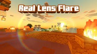 Real lens flare?Azify Shader New feature Minecraft 1.19+