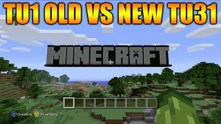 Minecraft Xbox 360 + PS3 OLD Title Update 1 Tutorial World Vs Title Update 3031 Tutorial Mode