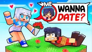 DATING as a CRAZY FAN GIRL in Minecraft