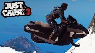 JUST CAUSE 3 - 2 Years Later I HAVE FOUND OUT IT HAD A SNOWMOBILE  SuperRebel