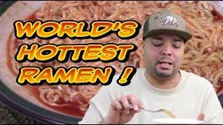 Eating The Worlds Spiciest Ramen AKA Spicy Ramen Noodle Challenge