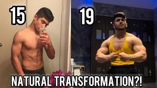 MY TRANSFORMATION 15-19  WAS IT DONE NATURALLY?