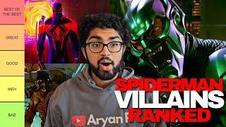 Spider-Man Villains RANKED TIER LIST